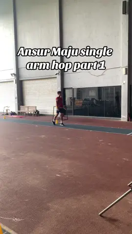 Ansur Maju Hop. Part 1. 1. Ringkaskan kepada sekuen2 didalam hop ikut ketetapan teknik yg coach n atlet pilih. 2. Mulakan dengan kaedah berjalan/marching supaya atlet dpt kuasai lakuan yg ditetapkan dengan baik. 3. Progres kepada lari2 anak dan sedikit lonjakan tetapi masih mengekalkan sekuen lompatan yg ditetapkan. Selamat Mencuba.