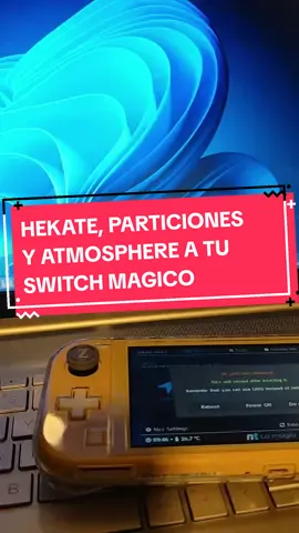 Sencillo y por nosotros mismos... 🤭♥️😎 #NintendoSwitch #SwitchLite #Hekate #Atmosphere #Nintendo #magia #videojuegos #videogames #fyp 
