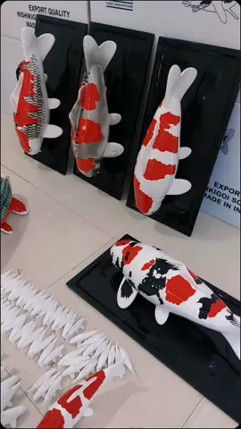 Replika ikan koi berbagai jenis motif dan ukuran dari bahan fiber glass untuk dekorasi rumah, kolam dan taman. - bisa custom motif yg anda inginkan #koi #replika #fiberglass #replicafish #pond #ikankoi #koifarm #koilovers #koishow #sculpture #decorationinterieur #taman 
