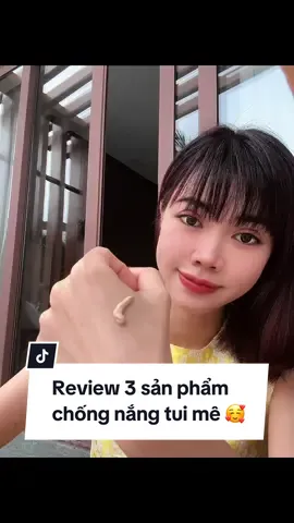 #reviewlamdep cho mấy bà 3 loại kem chống nắng mạnh cho hè này mn thoải mái đi biển nha #reviewchongnang #skincare #covoandien #review 