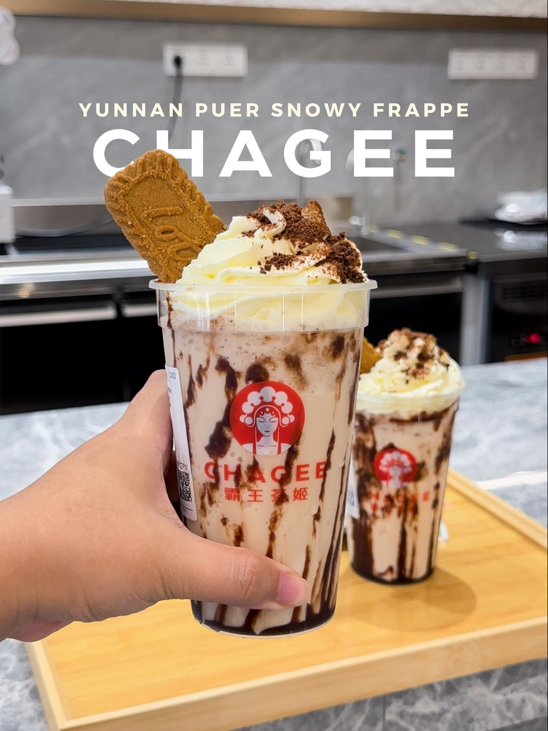 new obsession: CHAGEE’s Yunnan Puer Snowy Frappe! 🤤❤️ #fyp #CHAGEE #CHAGEEMY #FlavourRecommendations #CHAGEEFrappe