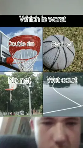 which one is worse #wetcourt #nonet #badball #doublerim #which #is #worst #NBA #basketball #sports #fyp #luke_nyg4h  #onthisday 