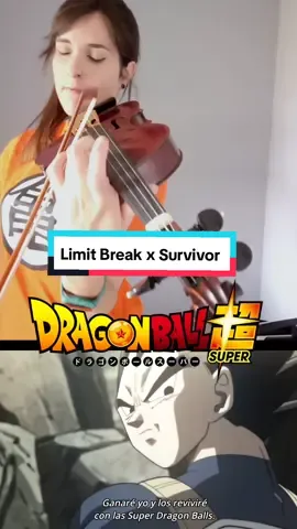 Limit Break x Survivor!  Me encanta ver el desarrollo de Vegeta en Dragon Ball Super. Momentazo épico!! 💙 #dbs #dbz #dragonball #vegeta #goku #torneodelpoder #opening  #epicmusic #violinist #animemusic  #animeviolin #otakugirl #saiyan  #akiratoriyama #fyp #parati 