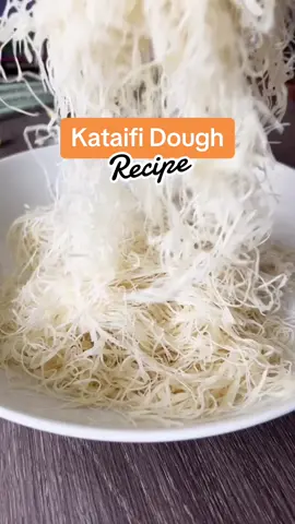 Kataifi Dough Recipe for the Viral Dubai Chocolate Bar! 🍫 Full recipe in cups & grams linked in bio 🔗 #dubaichocolate #kataifi #fixchocolate #kunefe #EasyRecipe #crunchy #phyllodough 