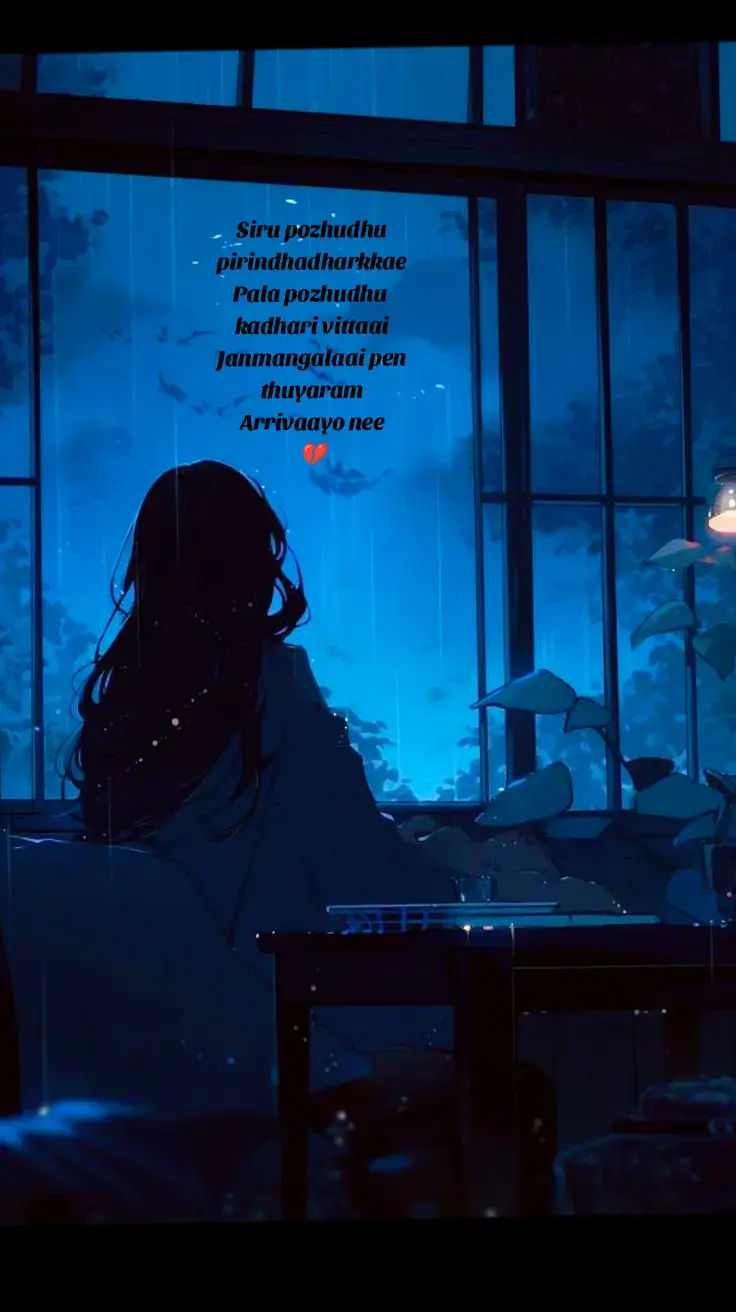 💔 #sirupoluthupirinthatarke💔🥀 #thoduvanam_thodukinra_neram #thoduvanam #sadvibes #sadsong💔 #vesu💙 #tamillovesong #