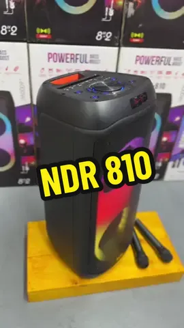 Don’t miss out! Our top-selling Bluetooth speaker  NDR 810 32,900/= Limited stock! 🚀🎤  Power : 60W 2X8 woofers + Tweeter Battery: 12V/4.5Mah Features: TWS, Blutooth, USB, TF card, FM. INCLUDES: 2X WIRELESS MICS, REMOTE CONTROLLER & ADAPTOR. #karaoke #partybox #srilankan_tik_tok🇱🇰 #karaoketiktok #karaokespeaker #freemic #speakerwithmic #jbl #blutoothspeaker #speaker #wirelessspeaker #ndr #srilanka #electronics #Tech #viral #trending #fyp #foryoupage 