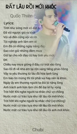 Em báo tin mừng thì tôi phải vui hay nên khóc #ratlauroimoikhoc #chubi #lyrics #nhachaymoingay #xuhuong2024 