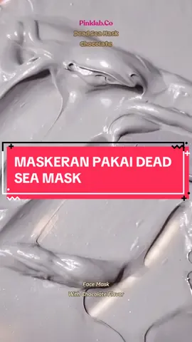 Maskerr yang amann buat sensitive skin ada wangi coklatnyaaa??? Makan ga yaaaa😭😭😭 #pinklab #facemask #claymask 