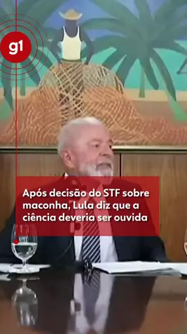 Porte de maconha - O presidente Luiz Inácio Lula da Silva afirmou nesta quarta-feira (26) que considera 