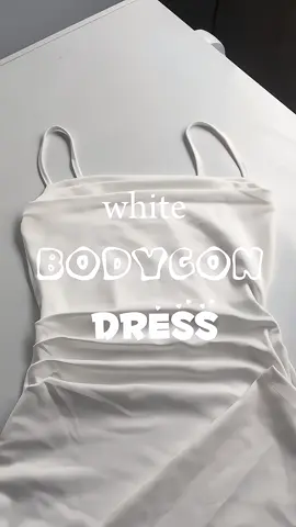 ang ganda dibaa?? aagree kayo diba? #whitedress #bodycondress #bodycon #dressrecommendation 