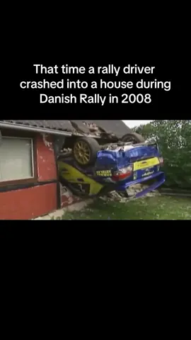 Karl Age Jensen sending it a little too hard in his Subaru Impreza WRX STI during round 3 of the 2008's Danish Rally Championship. #rally #Motorsport #subaru #subaruimpreza