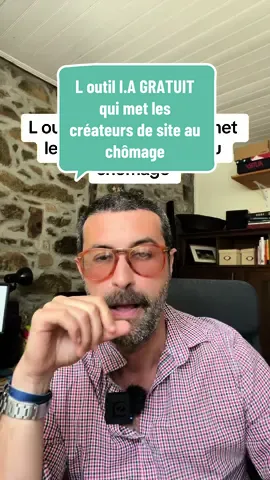 L Cette nouvelle outiliat permet de créer un site web en trois minutes. T'as juste à t'inscrire gratuitement, à cliquer sur 