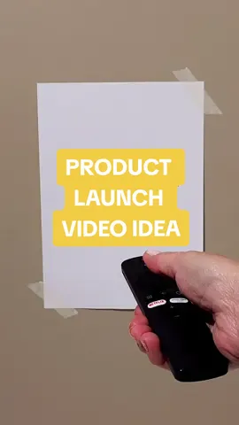 How simple is this 👀 eyes catching idea... tell me the truth... you have read all text to see what was announced right? You can add your own text and be creative 👌🏽 #productlaunch #videoidea #productvideo 