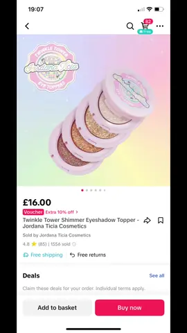 The sell out @Jordana Ticia Cosmetics twinkle tower is back in stock!!! This sold out in 5 days last time, grab it quick!!! #jordanaticia #twinkletower #makeup #beauty #sellout #restock #grabitquick 