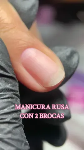 MANICURA RUSAA 🔥  Esta es mi técnica para lograr cuticulas lindas y sanas. Yo sé que existen muchos tipos de brocas y que muchas veces no sabes ni como usarlas… pues solo necesitas una broca flama para hacer una correcta limpieza y otra para pulir piel.  Déjame en los comentarios si tienes alguna duda y que tal te pareció mi técnica. #manicurarusa #manicuracombinada#foryou #manicurista #nailtips 