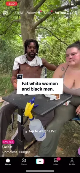 Fat white women and black men are a match made ot heaven. #whitewomen #blackmen #interracial #interracialcouple #fyppppppppppppppppppppppp #fyp #viraltiktok #fat #broke #homeless 