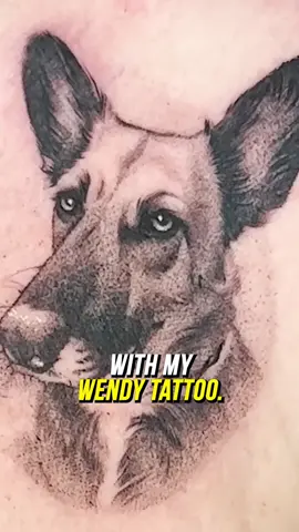 I Got a Tattoo of My Dog 🐕 #doglovers #tattoo #dogtok 
