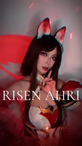 @League of Legends I’m ready to rise.🔴 #コスプレ #leagueoflegends #halloflegends #risenahri #ahricosplay #faker #t1faker #fyp 