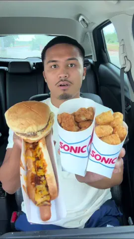 Is Sonic still good?🤔 #fyp #fastfood #Foodie #fypツ #sonic #foodtiktok #mukbang #tastetest #review #foodasmr 