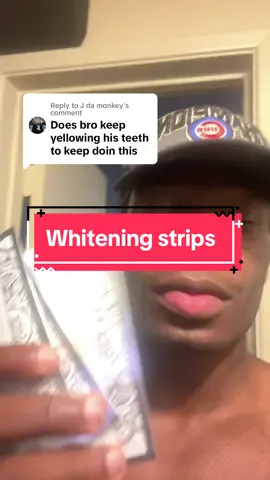Replying to @J da monkey whitening Strips 🦷🪥#gurunandawhiteningstrips #whiteningstrips 