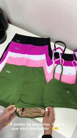 Quais cores faltam nessa paleta ? 🫢#conjuntosfemininos #roupasfitness #modafitness #looksfitness #mercadolivre #comprinhasnomercadolivre 