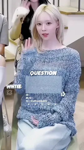 Winter fancam! (Requested by: @˚  ᥫ᭡ィ 🎱 𓏲 ๋࣭  ࣪ ˖𝓥𝓪𝓵˙𖣂)#request #fancamrequests #fancamsfromkitty #kpop #fancam #aespa #winter #aespawinter #winteraespafancam #winterfancam 