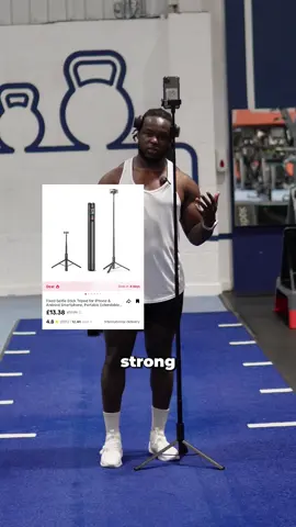 Replying to @AJFut This long tripod isn’t flimsy, but it is down from £17.99 to £13.38 #tripod #selfiestick #summersale #tiktokmademebuyit 