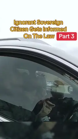 Ignorant Sovereign Citizen Gets Informed On The Law #cops #polic #viral #usa #copsoftiktok #policeofficer #flypシ #police 