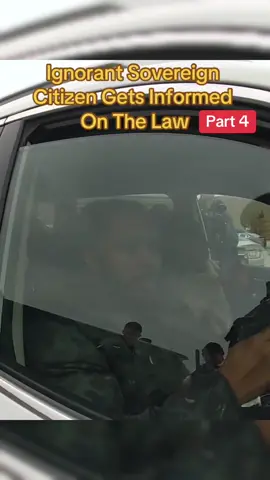 Ignorant Sovereign Citizen Gets Informed On The Law #cops #polic #viral #usa #copsoftiktok #policeofficer 