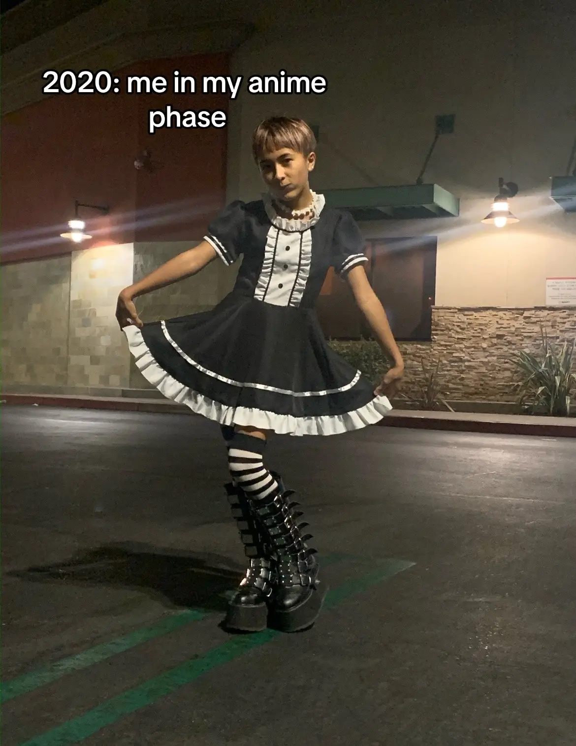 i want to end myself knowing i looked like that in 2020