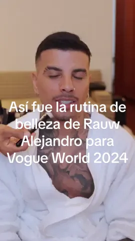 No solo es una estrella de la #musica, el puertorriqueño @rauwalejandro es todo un experto en #beauty y así lo demostró en su #grwmroutine previo a #VogueWorld 2024 en Paris. Estuvimos con #RauwAlejandro en cada paso de su rutina de #belleza. 