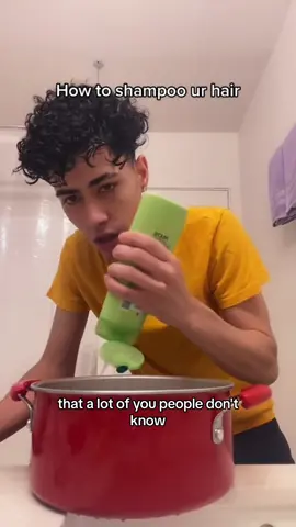 how to shampoo your hair 