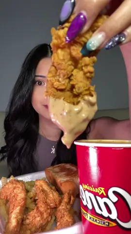 Raising Canes Mukbang ❤️ #Foodie #eatwithme #chicken 