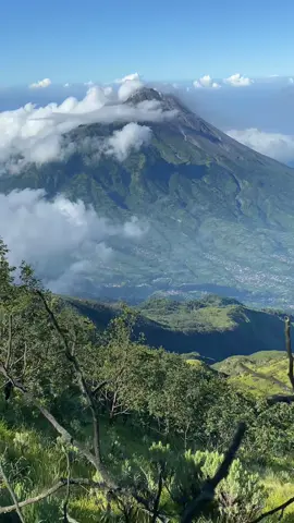 Ngising with vieww  #anakgunung #fyp #naturevibes #Hiking #pendakiindonesia #merbabumountain 