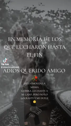 #LEGIONARIO #Love #viral #paratii #lucha #cancerfighter #cancer #hastaelfin #amigo #rip #despedida #enmemoria #fantasma #videoviral #video #letras #ultimoadios💔😭 
