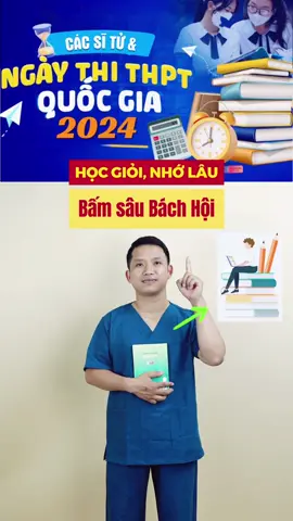 Sĩ tử nào ko biết đến cách này để học giỏi nhớ lâu, tập trung đầu óc thì thiệt quá #onthi #thithptquốcgia #yhct #bsdonga #bamhuyet 