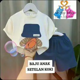 SETELAN BAJU ANAK MOTIF KOKI MULI TOPI TERBARU USIA 6bln-5th Turun harga menjadi Rp61.750! Jangan Lewatkan! #bajuanak #bajuanakmurah #setelanpendekanak #bajuanaklakilaki #bajusetelananak 
