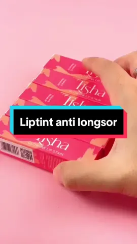 Tisha Glow-ink Lip Stain, stay stain anti longsor. #tisha  #liptint #expressyourbeautyplay 