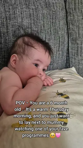 Ugh she melts my heart 🥹 she loves goofy panda and beebee 🥹  #fyp #mumlife #pov #viral #goofypandaandbeebee #youtube #motherhood #babiesoftiktok #Thursday  🩷