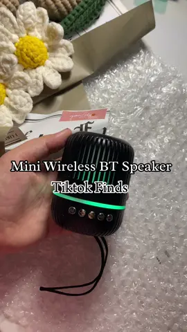 M4 mini wireless bluetooth speaker #fyp #minispeaker #speaker #bluetoothspeaker #wireless #tiktokfinds 