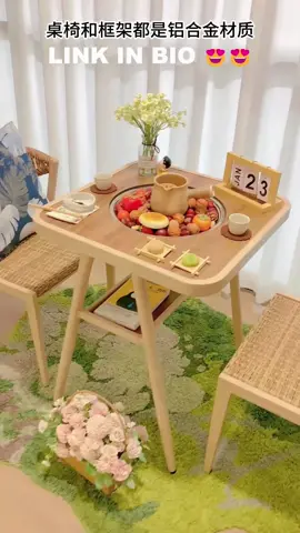 Multifunctional balcony table #internationalshipping #tiktokmademebuyit #balconytable #grilling 