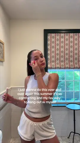 just me my makeup and my thoughts #grwm #summermakeup 