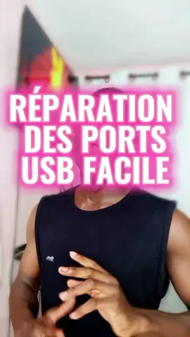 DEUX ASTUCES DE RÉPARATION DES PORTS USB SUR VOTRE PAC #astuce #pcastuce #informatique #ordinateur #usb 