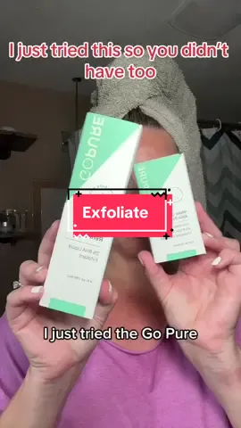 I tried this product so you didnt have too💅🏼 #fypシ #viral #sahmoftiktok #tiktokshopdealsforyoudays #TikTokShop #tiktokshopfinds #tiktokmademebuyit #gopure #gopurebeauty #gopureexfoliant 