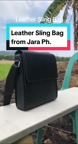 Leather Sling Bag for men! #leatherslingbag #slingbag #bagformen #jaraphilippines #jaraph #foryou #foryoupage 