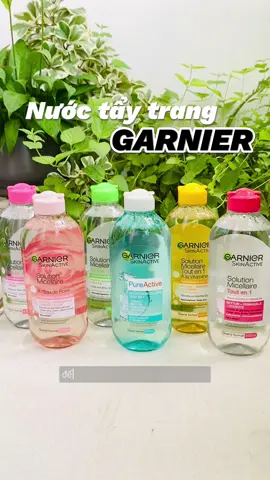 Nước tẩy trang 3in1 Garnier #nuoctaytrang #garnier #toner #dodoshop #xuhuong 