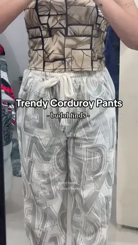 Trendy CorduroyPants 🖤 #corduroy #corduroypants #pants #trendingpantsontiktok #pantsrecommendation #fypシ゚viral #foryoupage 