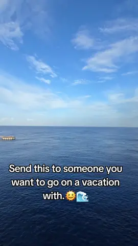 Send this to someone you want to go on a vacation with.🌊🌴 #vacationmode #cruisetok #vacation #friendstrip #islandlife #cruise #vacations 