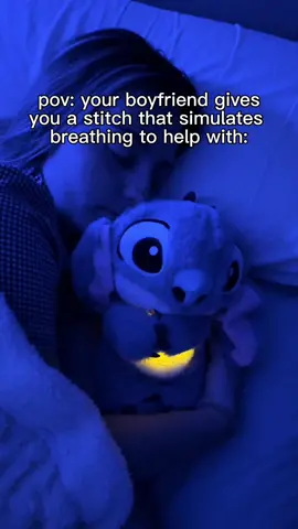 The best Stitch stuffed animal that will never let you down and will help you get through a tough time 🥺 #Stitch #breathingteddy #breathingkoala #breathingotter #stuffedanimals #plushtoys  This Stitch stuffed animal simulates breathing, complete with breathing sounds and lullaby music. It is very relaxing and perfect for better sleep, anxiety, insomnia, or as a gift for your daughter or girlfriend.