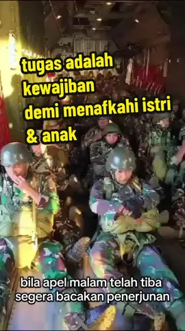 penerjunan telah tiba 😵 dag dig dug gak karuan #nyawa taruhannya#semangat 💪#pararaider #terjunpayung #tniindonesia🇮🇩 #ardjuna3107 